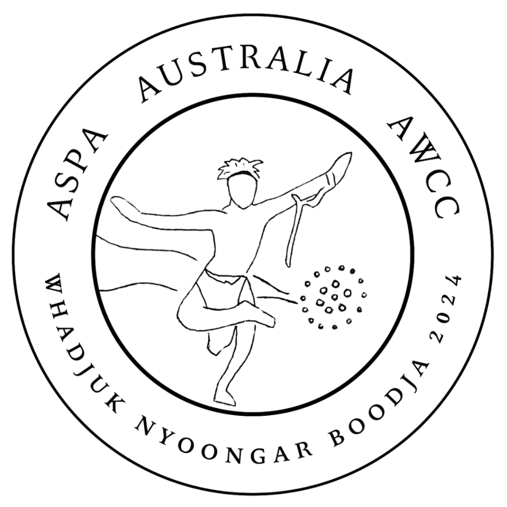 Announcing the ASPA 2024 Conference Artwork by Aboriginal Artist Aurora Abraham